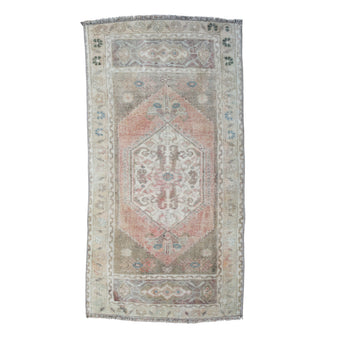 ZM372 Handwoven Vintage Rug 1’8 x 3’3