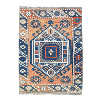 ZM373 Handwoven Vintage Rug 1’9 x 2'4