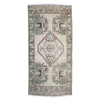 ZM377 Handwoven Vintage Rug 1’8 x 3'5