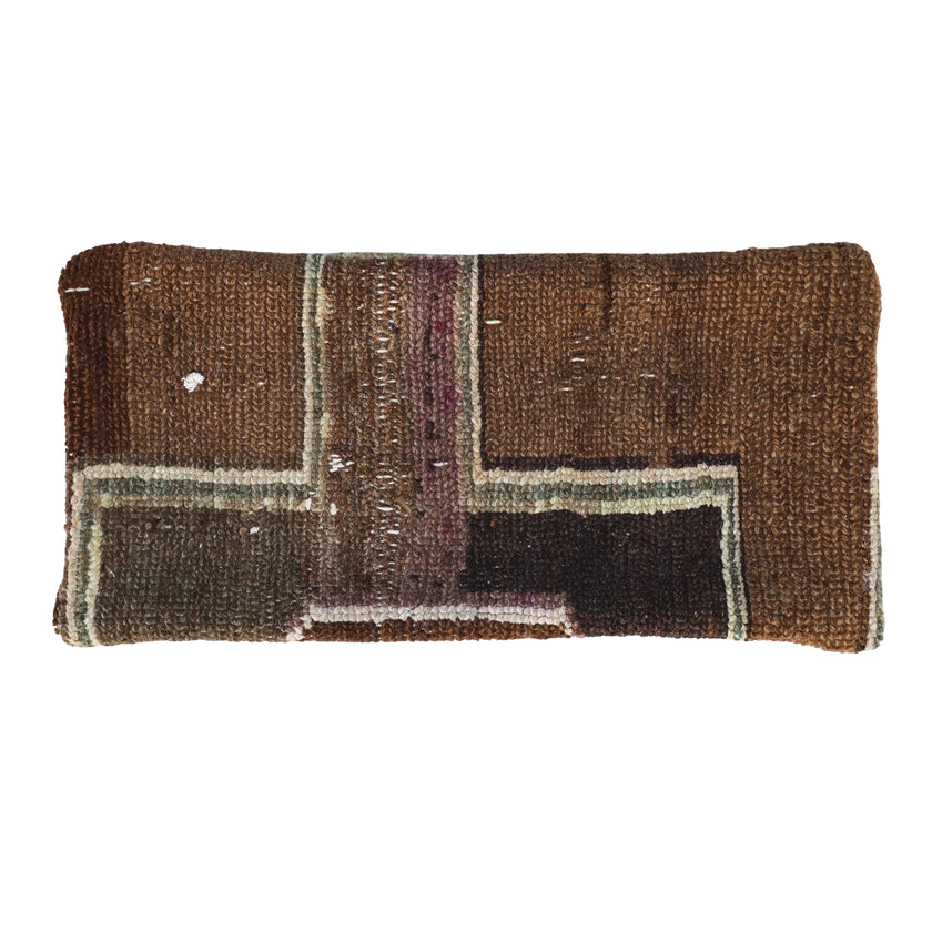 ZP176 Rug Pillow 12x24