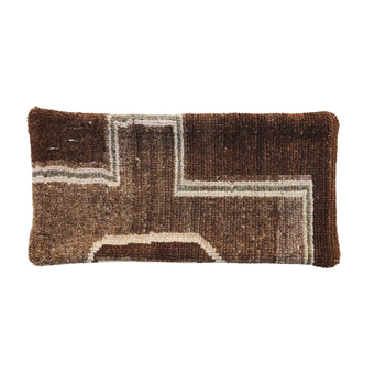 ZP184 Rug Pillow 12x24