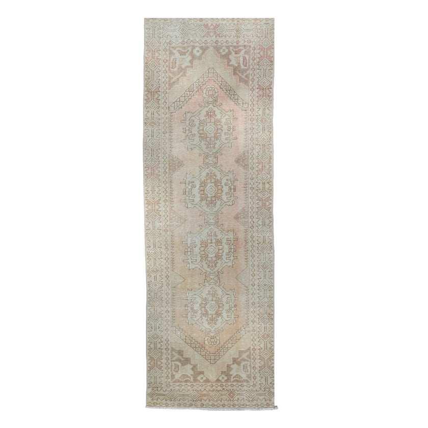 14014 Handwoven Vintage Rug 2'10x9'1