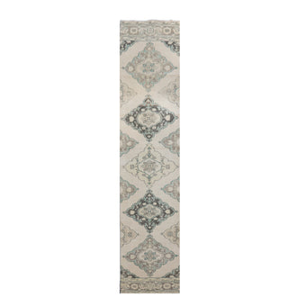 14048 Handwoven Vintage Rug 2'4x12'7