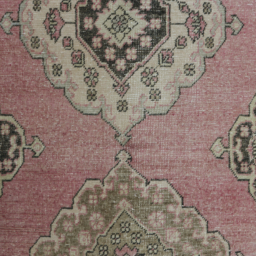 15313 Handwoven Vintage Rug 2’8x12'4
