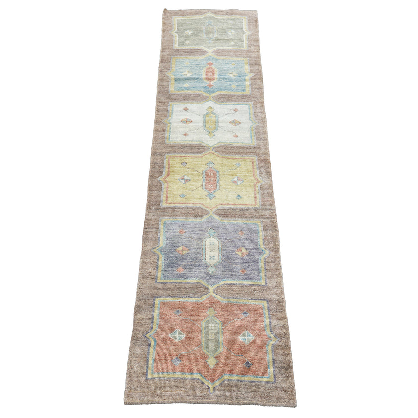 15331 Handwoven Rug 2'8x12'5