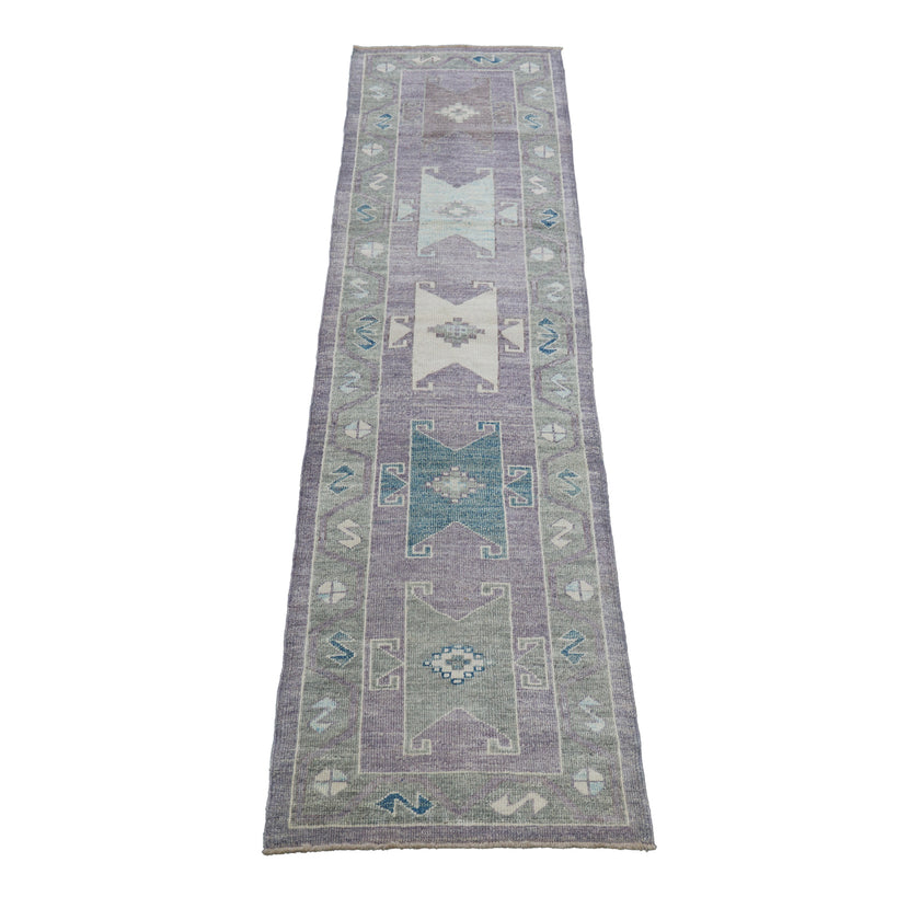 15589 Handwoven Rug 2’8x12'2