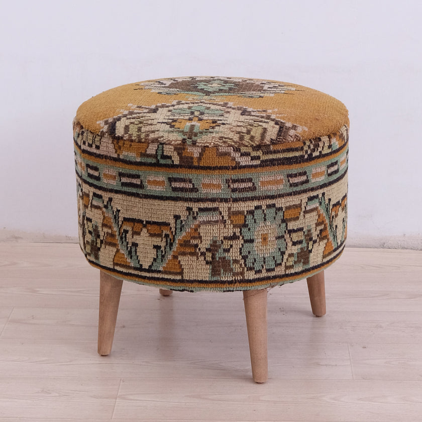 Handmade Footstool / Ottoman #24