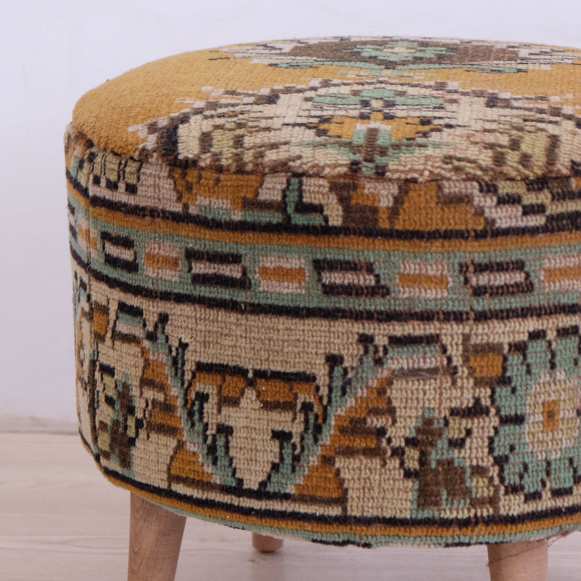 Handmade Footstool / Ottoman #24