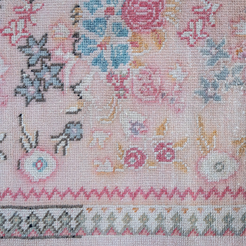 2967 Handwoven Vintage Rug 3x6'4