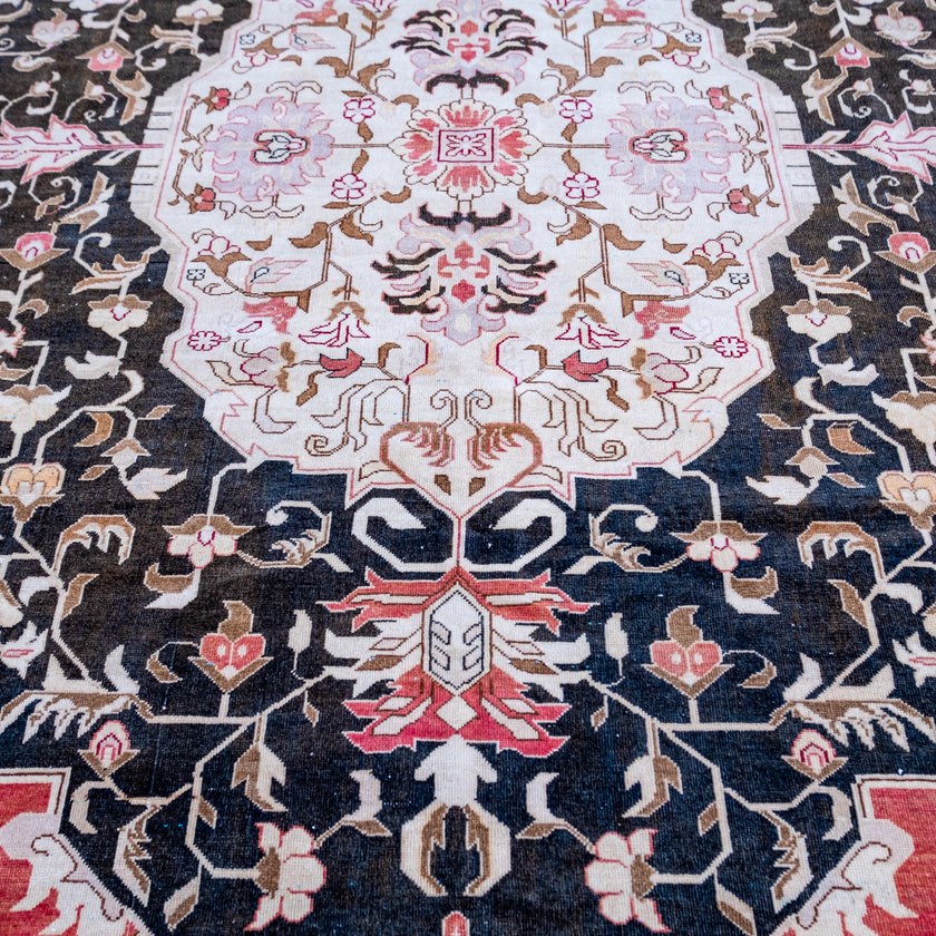 OH HOLD 3215 Handwoven Vintage Rug 8'8x12'9