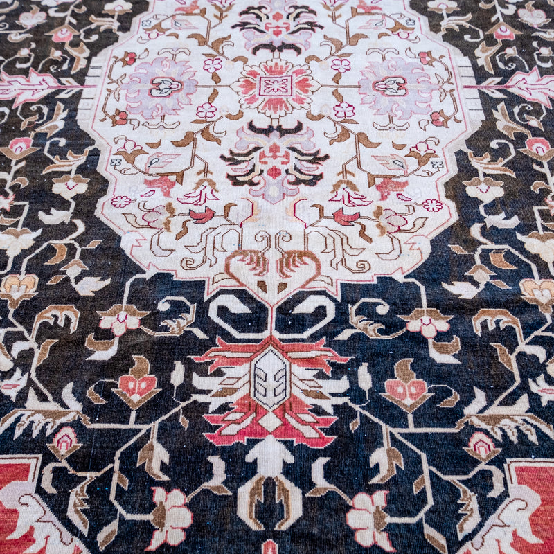 OH HOLD 3215 Handwoven Vintage Rug 8'8x12'9