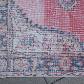 3407 Handwoven Vintage Rug 3'8x6'8