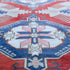 3491 Handwoven Vintage Rug 3'8x5'8