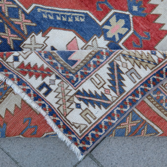 3491 Handwoven Vintage Rug 3'8x5'8