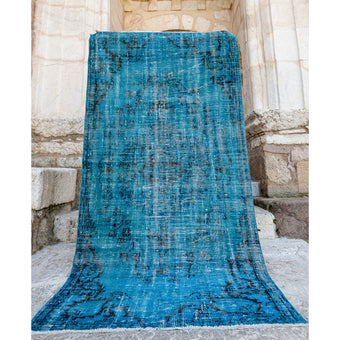 3539 Handwoven Vintage Rug 4'3x8'1 NND