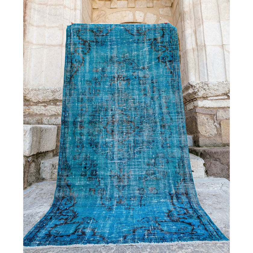 3539 Handwoven Vintage Rug 4'3x8'1 NND