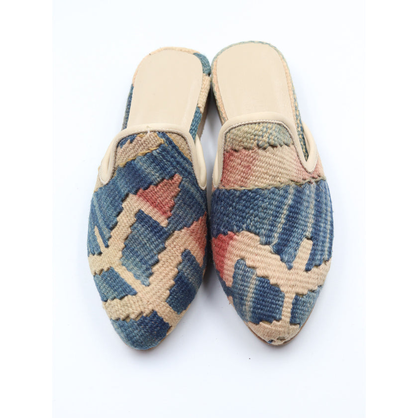 #3606 Handmade Kilim Mule - Size 36