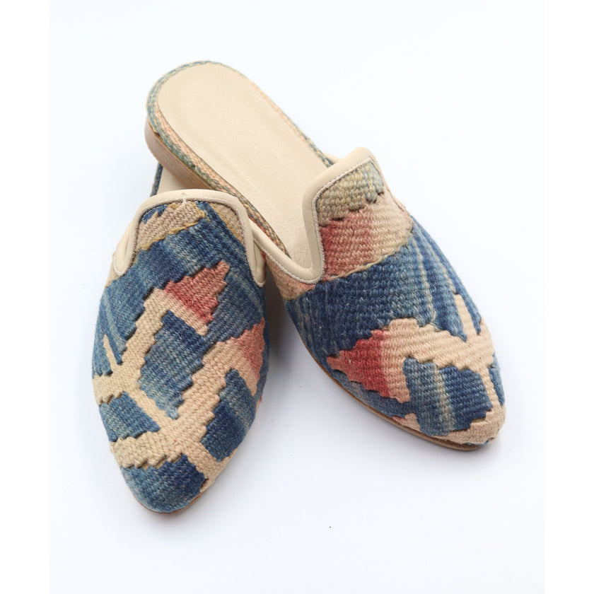 #3606 Handmade Kilim Mule - Size 36