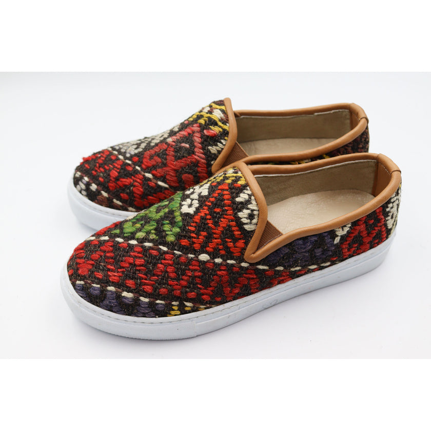 #3705 Handmade Kilim Sneaker - Size 37