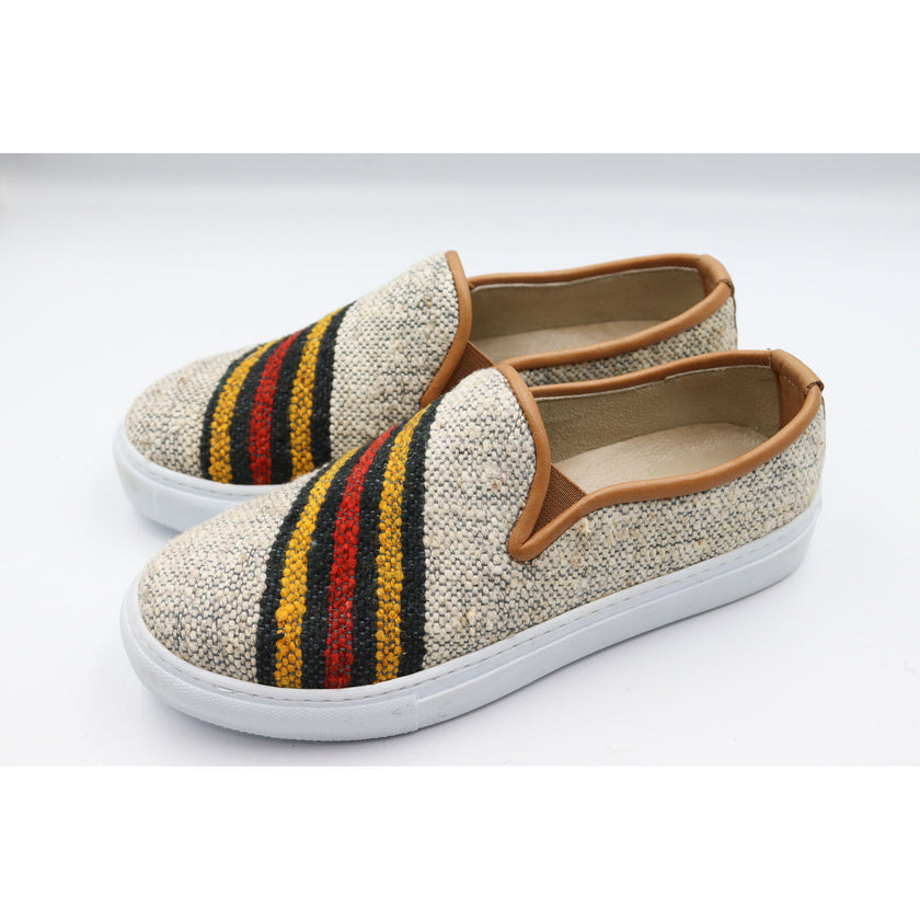 #3706 Handmade Kilim Sneaker - Size 37