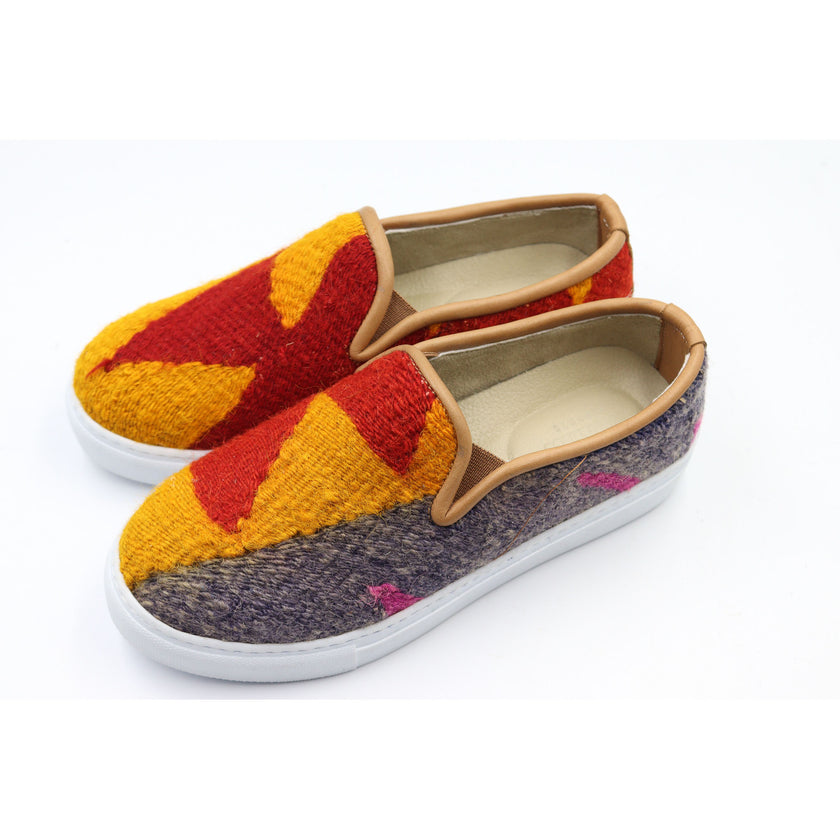 #3712 Handmade Kilim Sneaker - Size 37