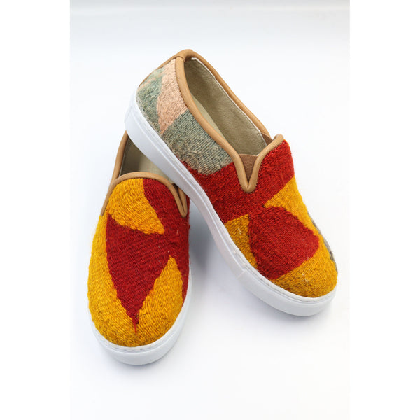 #3712 Handmade Kilim Sneaker - Size 37
