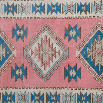 3768 Handwoven Vintage Rug 4'1x6'9
