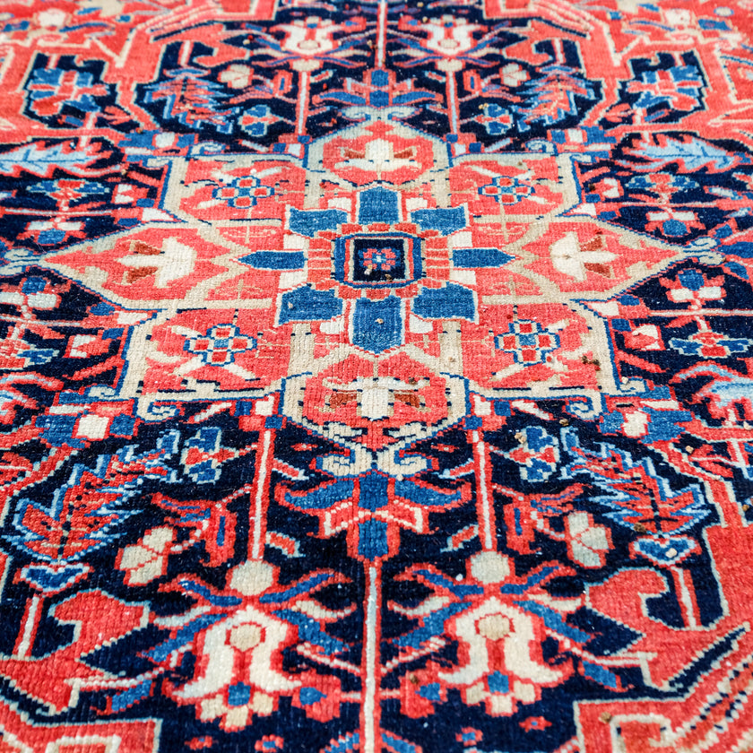 3784 Handwoven Vintage Rug 8’10x12’3