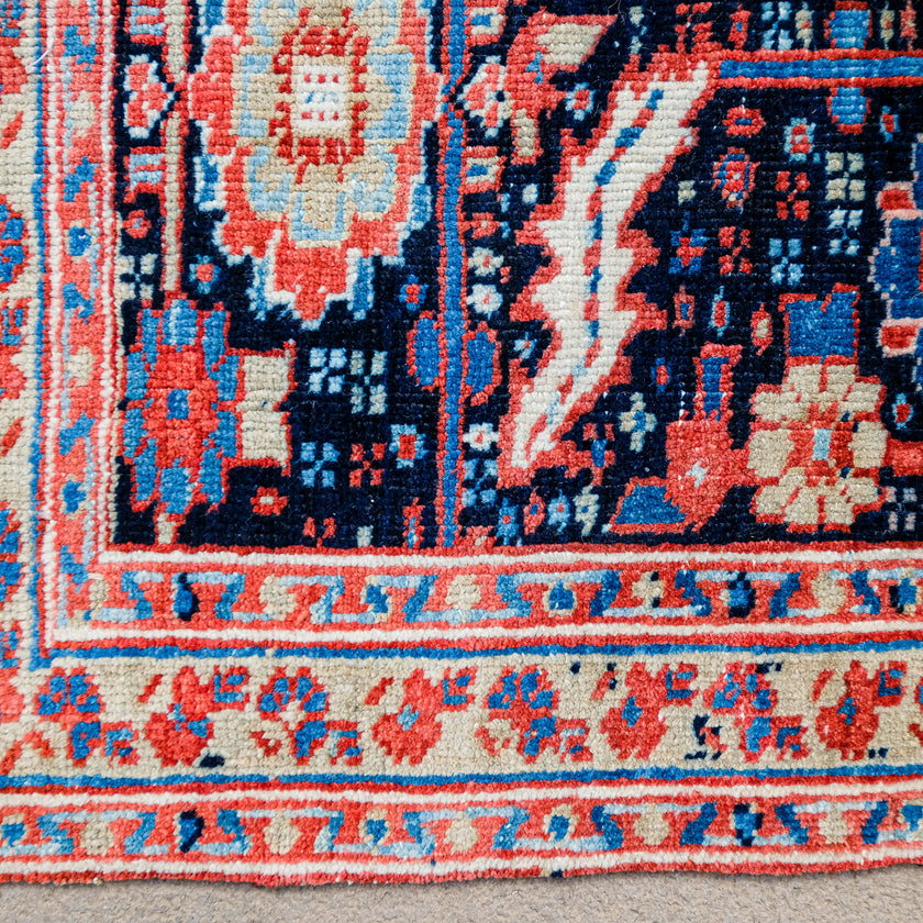 3784 Handwoven Vintage Rug 8’10x12’3