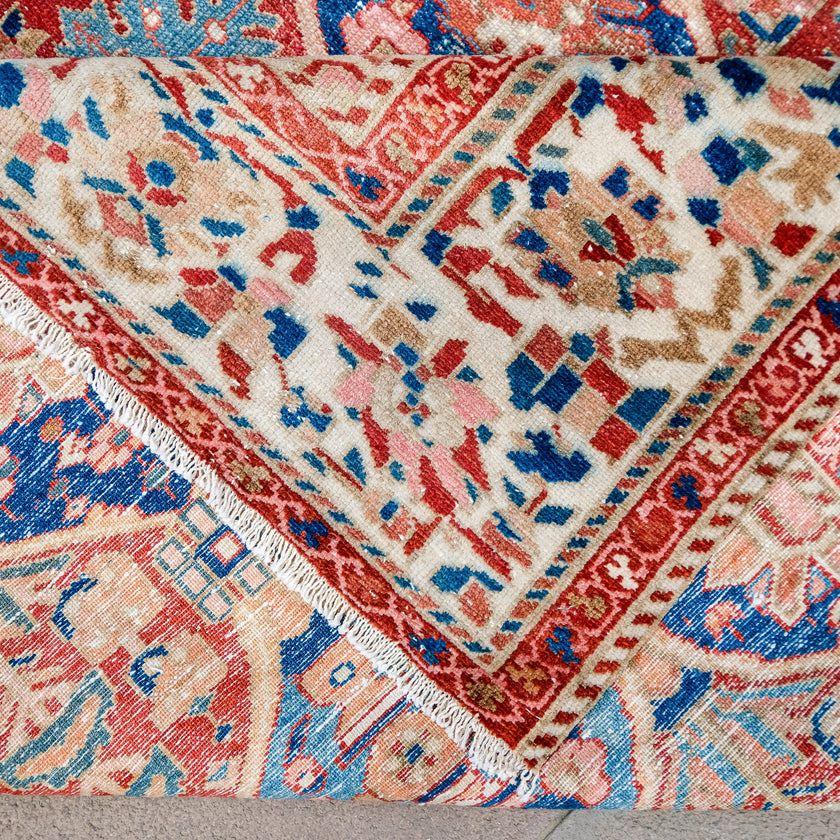 3803 Handwoven Vintage Rug 6'8x9'4