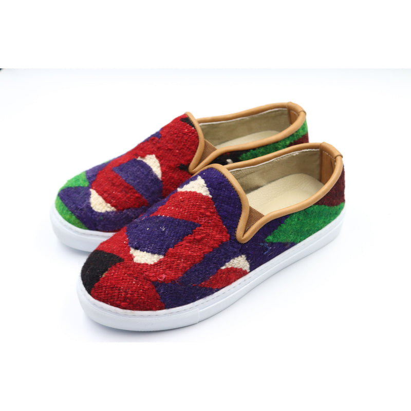 #3812 Handmade Kilim Sneaker - Size 38