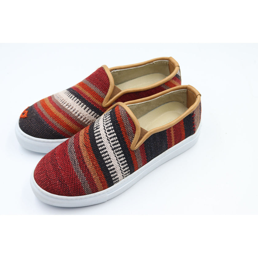 #3813 Handmade Kilim Sneaker - Size 38