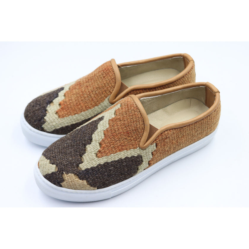 #3818 Handmade Kilim Sneaker - Size 38