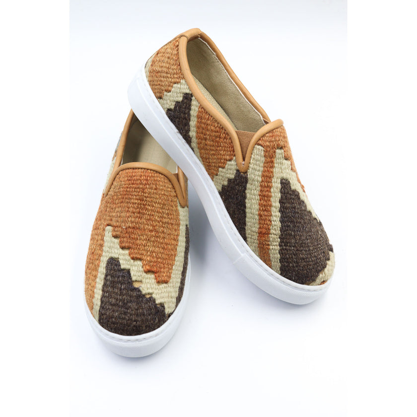 #3818 Handmade Kilim Sneaker - Size 38