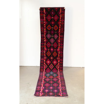 3834 Handwoven Vintage Rug 2'11x12'6