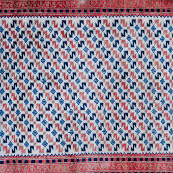 3851 Handwoven Vintage Rug 3’9x6'7