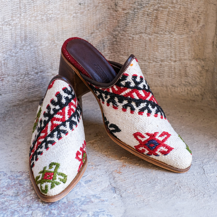 #3901 Handmade Kilim Heel - Size 39