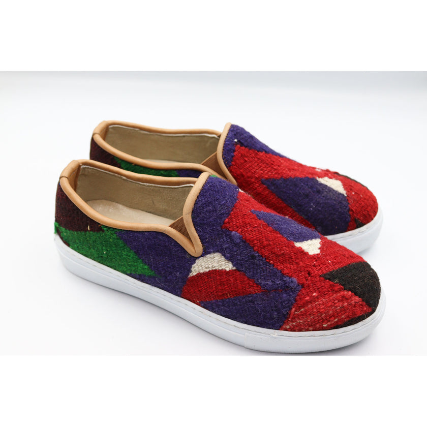 #3907 Handmade Kilim Sneaker - Size 39