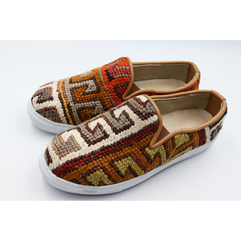 #3908 Handmade Kilim Sneaker - Size 39