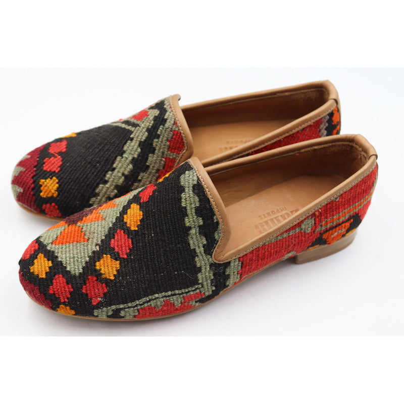 #3910 Handmade Kilim Loafer - Size 39