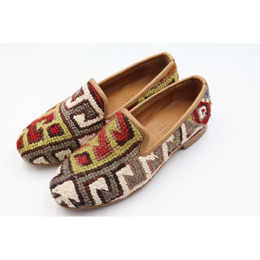 #3912 Handmade Kilim Loafer - Size 39