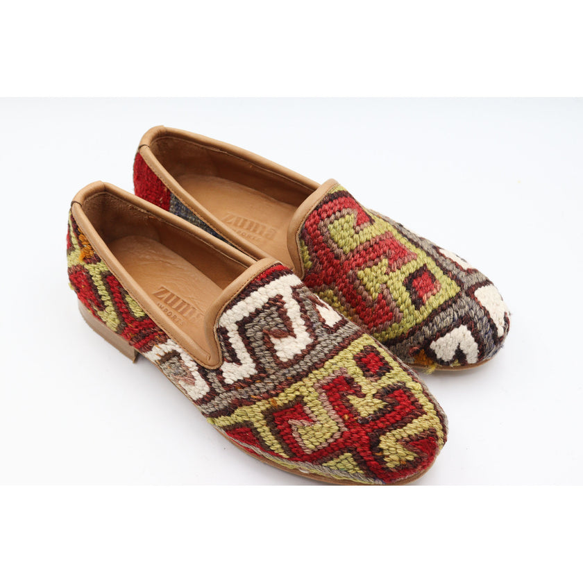 #3912 Handmade Kilim Loafer - Size 39