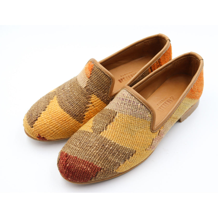 #3914 Handmade Kilim Loafer - Size 39