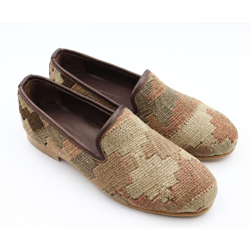 #3916 Handmade Kilim Loafer - Size 39