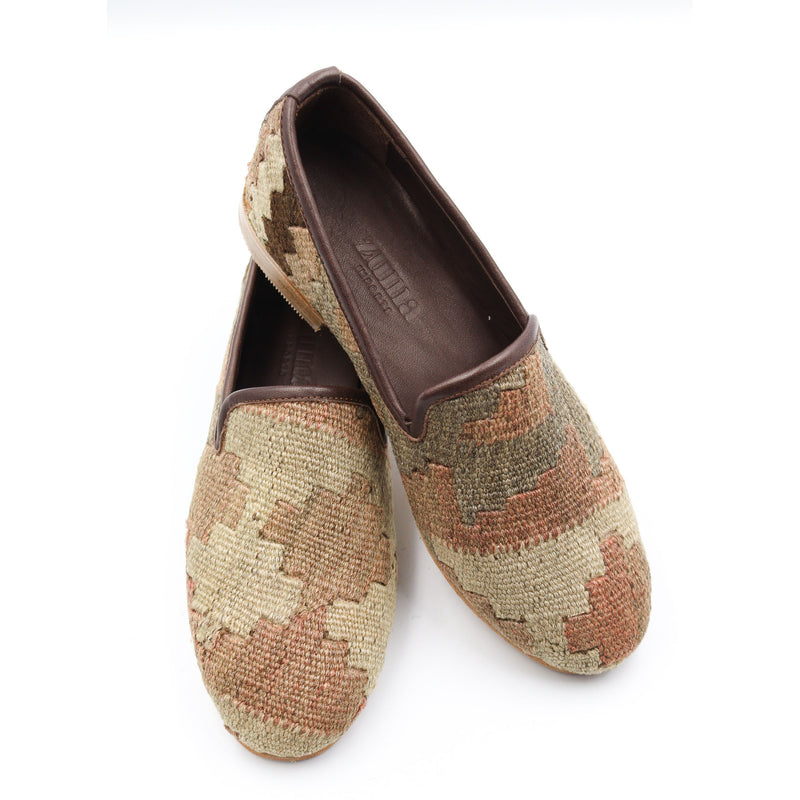 #3916 Handmade Kilim Loafer - Size 39