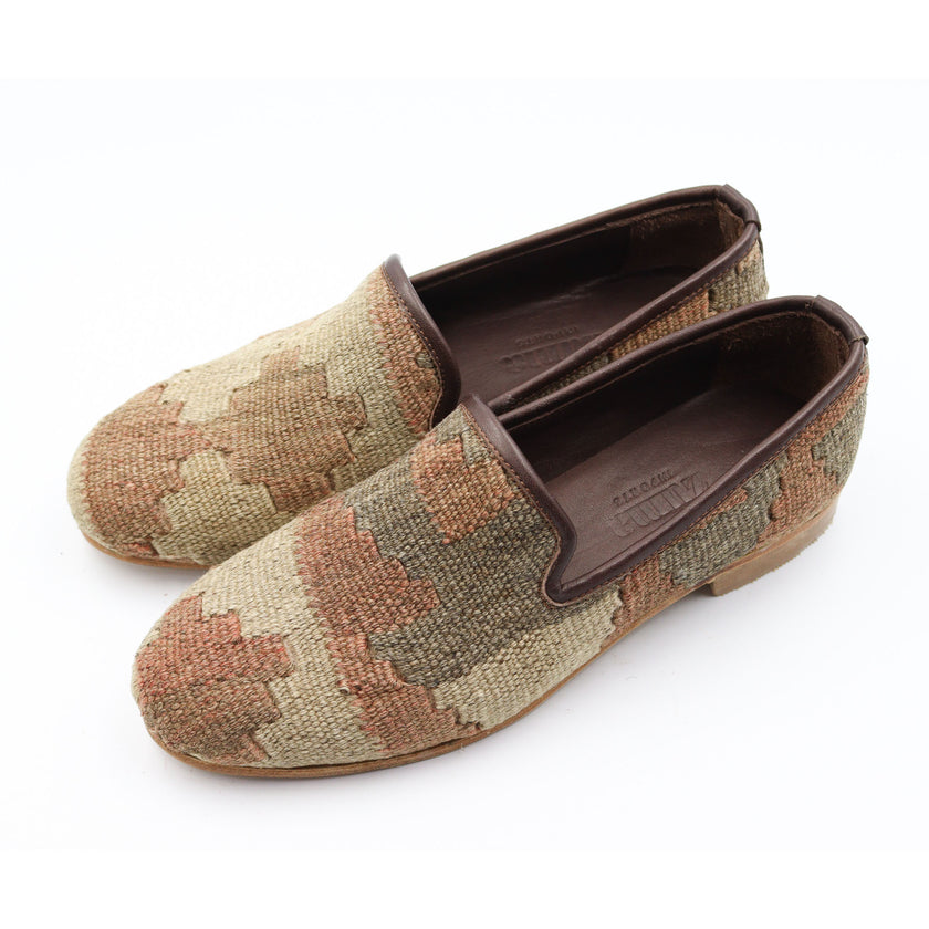 #3916 Handmade Kilim Loafer - Size 39