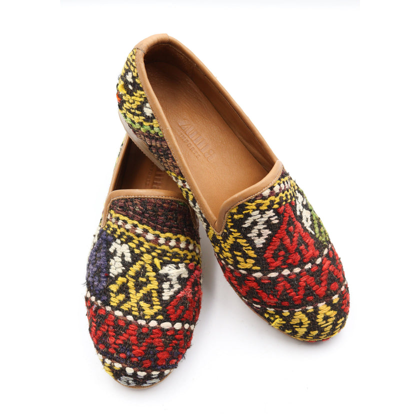 #3917 Handmade Kilim Loafer - Size 39