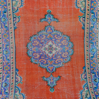 3927 Handwoven Vintage Rug 5'8x9