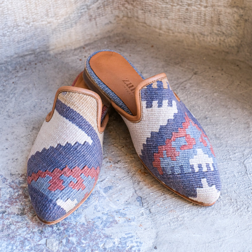 #3937 Handmade Kilim Mule - Size 39