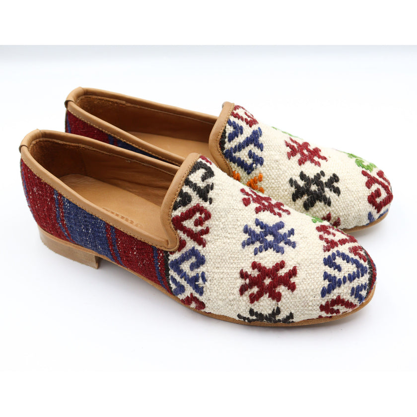 #4005 Handmade Kilim Loafer - Size 40